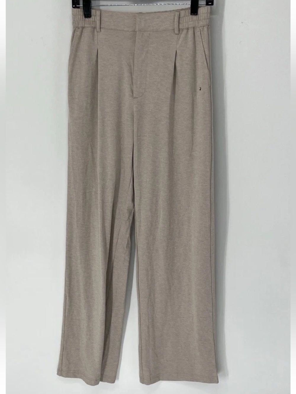 Glyder NWOT women’s wide leg High Rise Beige trouser pants women’s small